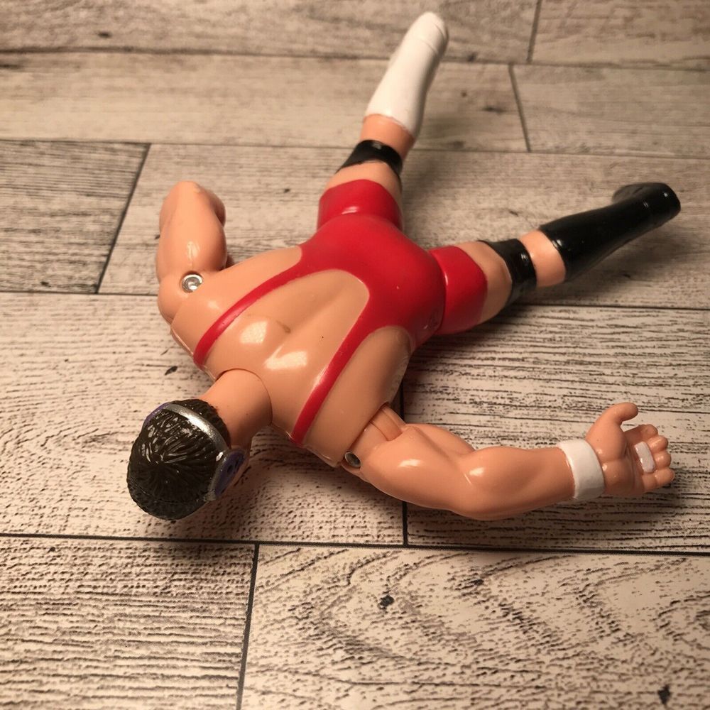 Vintage 1998 WCW Rick Steiner OSFT 4.5" WWE Toy Wrestling Action Figure - Picture 6 of 8